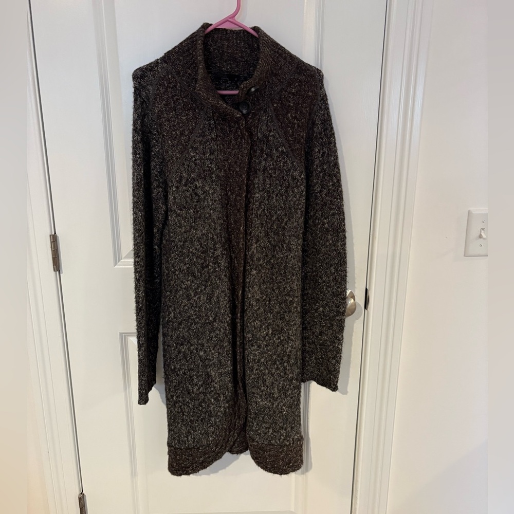 Prana Brown Wool Sweater